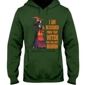 I Am Descended From That Witch You Couldn't Burn Halloween Shirt