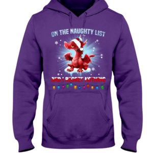On The Naughty List And I Regret Nothing Shirt