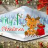 My First Christmas Face Mask