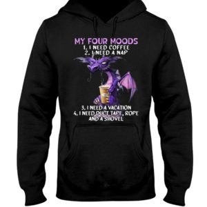 Dragon Moods: I Need Coffee I Need A Nap Shirt