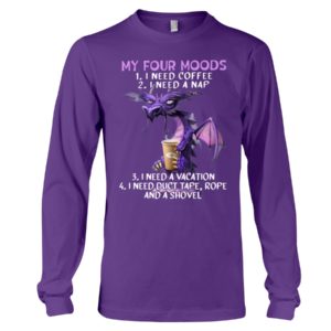 Dragon Moods: I Need Coffee I Need A Nap Shirt