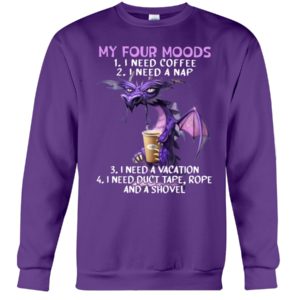 Dragon Moods: I Need Coffee I Need A Nap Shirt