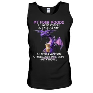 Dragon Moods: I Need Coffee I Need A Nap Shirt