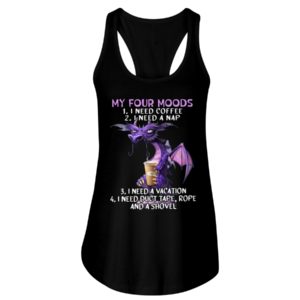 Dragon Moods: I Need Coffee I Need A Nap Shirt