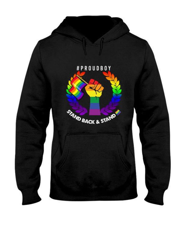 Stand Back And Stand By campaigns LGBT Shirt