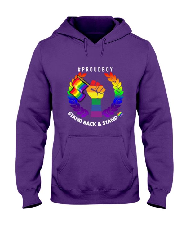 Stand Back And Stand By campaigns LGBT Shirt