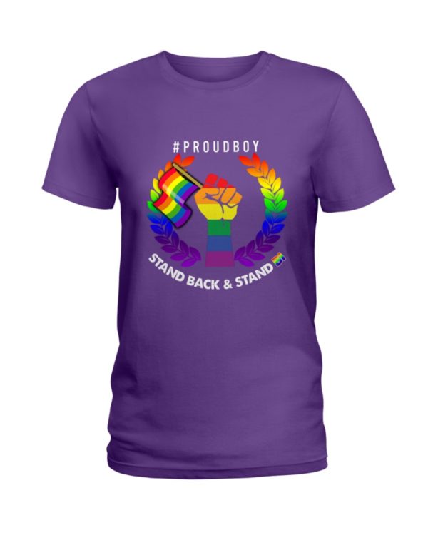 Stand Back And Stand By campaigns LGBT Shirt