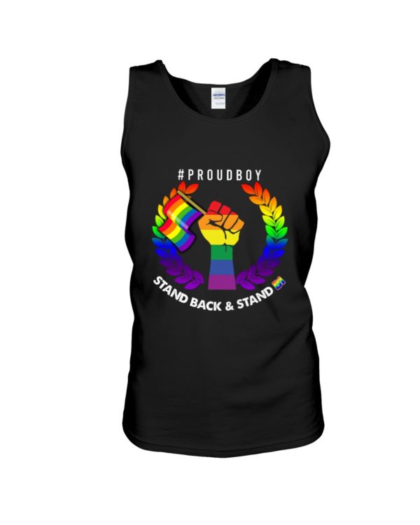 Stand Back And Stand By campaigns LGBT Shirt
