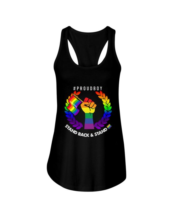Stand Back And Stand By campaigns LGBT Shirt
