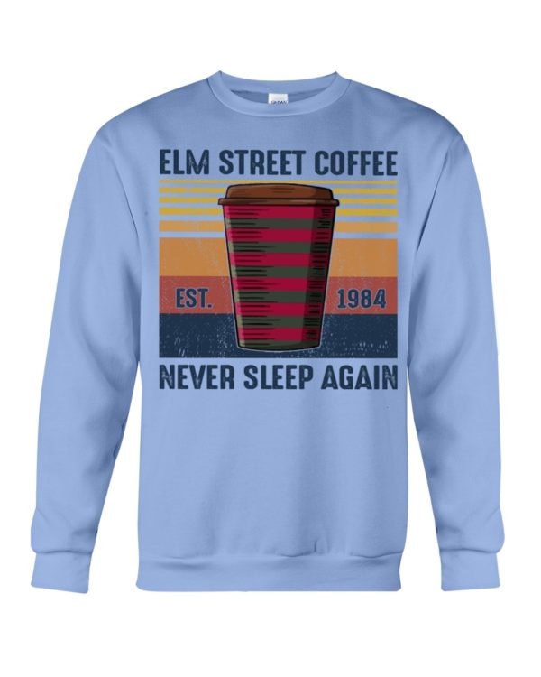 Elm Street Coffee Never Sleep Again Shirt