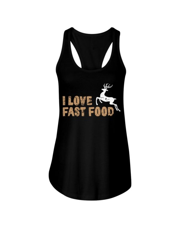 Barren Ground Caribou, I Love Fast Food Love Hunting Shirt