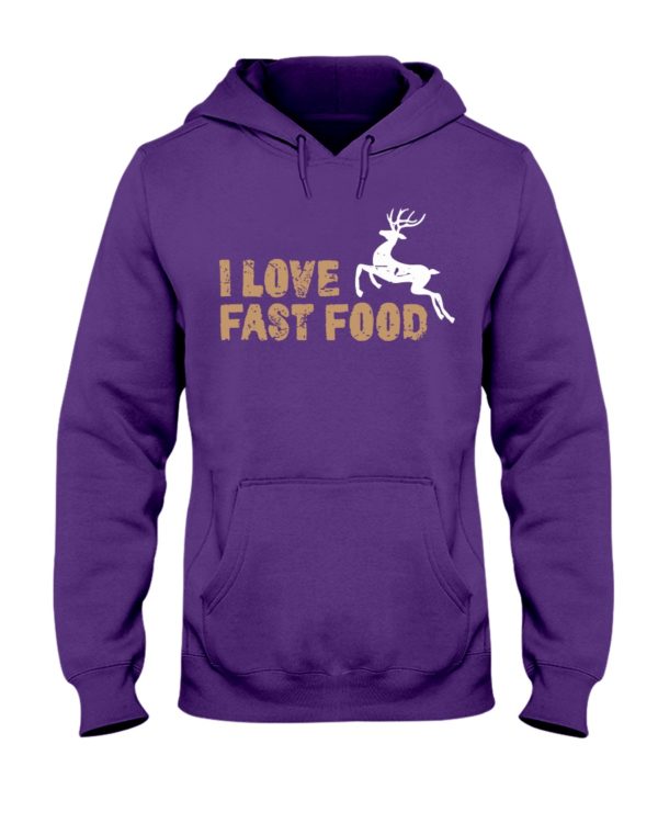 Barren Ground Caribou, I Love Fast Food Love Hunting Shirt