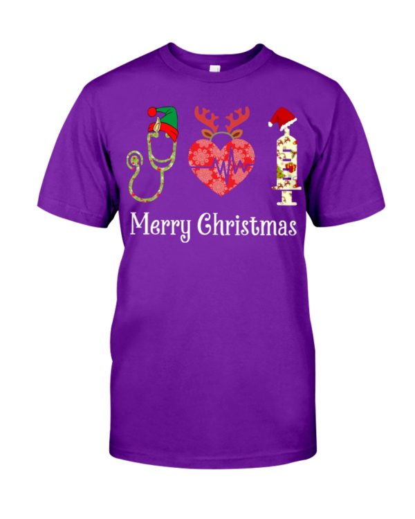 Nurse Merry Christmas Shirt