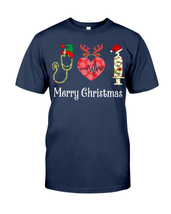 Nurse Merry Christmas Shirt