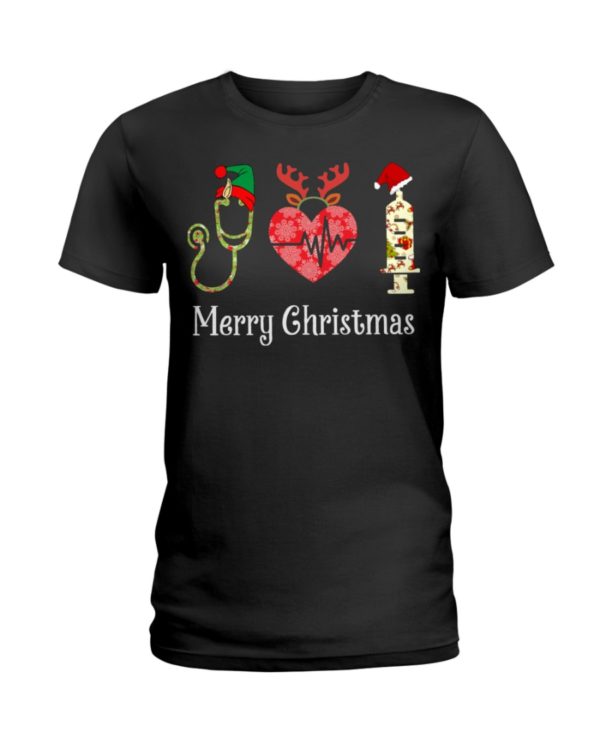 Nurse Merry Christmas Shirt