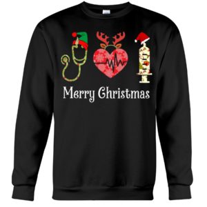 Nurse Merry Christmas Shirt image Nurse Merry Christmas Shirt