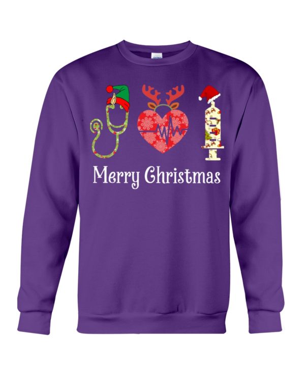 Nurse Merry Christmas Shirt