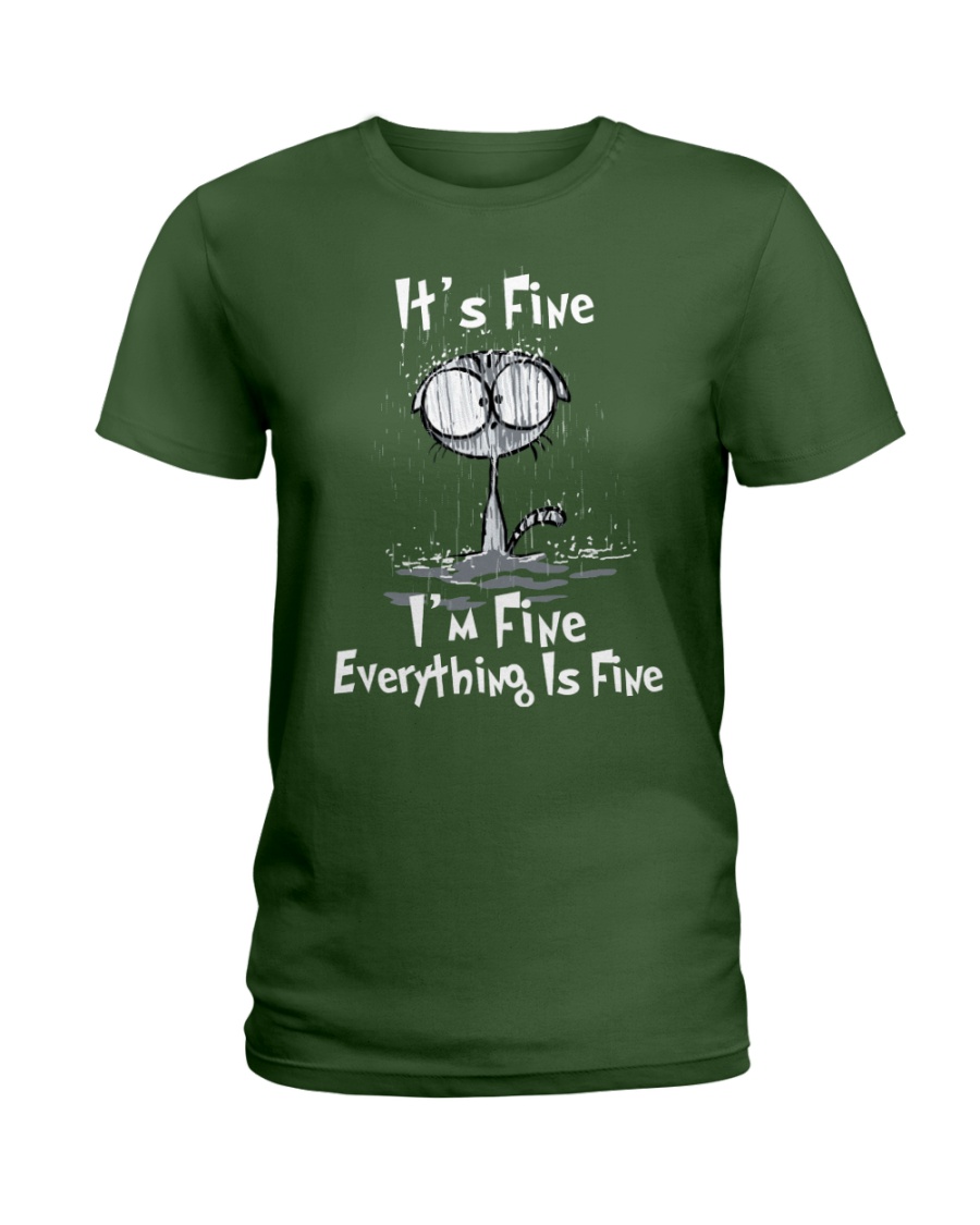 It's Fine I'm Fine Everything Is Fine Shirt image It's Fine I'm Fine Everything Is Fine Shirt