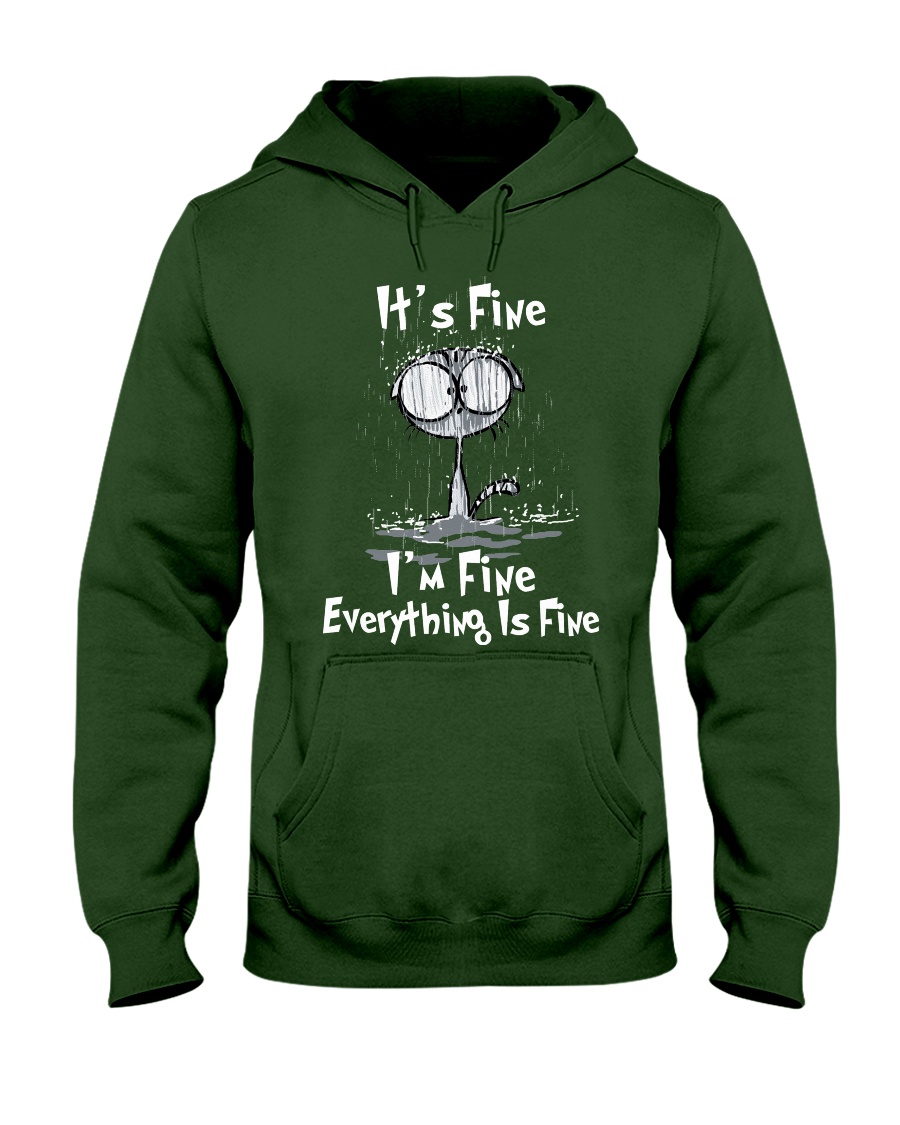 It's Fine I'm Fine Everything Is Fine Shirt image It's Fine I'm Fine Everything Is Fine Shirt