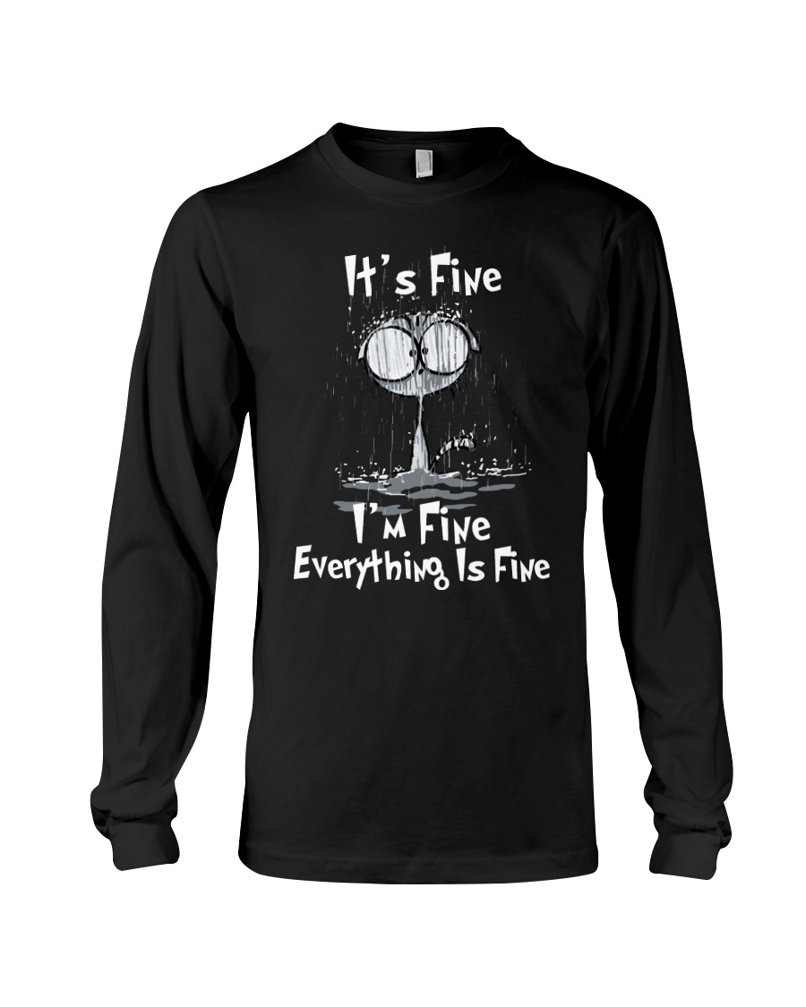It's Fine I'm Fine Everything Is Fine Shirt image It's Fine I'm Fine Everything Is Fine Shirt