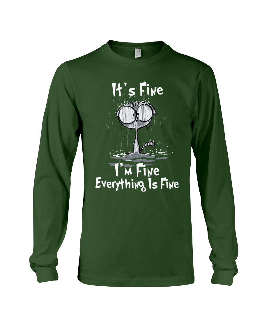 It's Fine I'm Fine Everything Is Fine Shirt image It's Fine I'm Fine Everything Is Fine Shirt