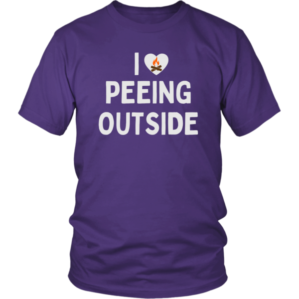 I Love Peeing Outside Shirt.