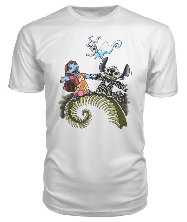 Lilo And Stitch As Jack And Sally Zero Shirt.