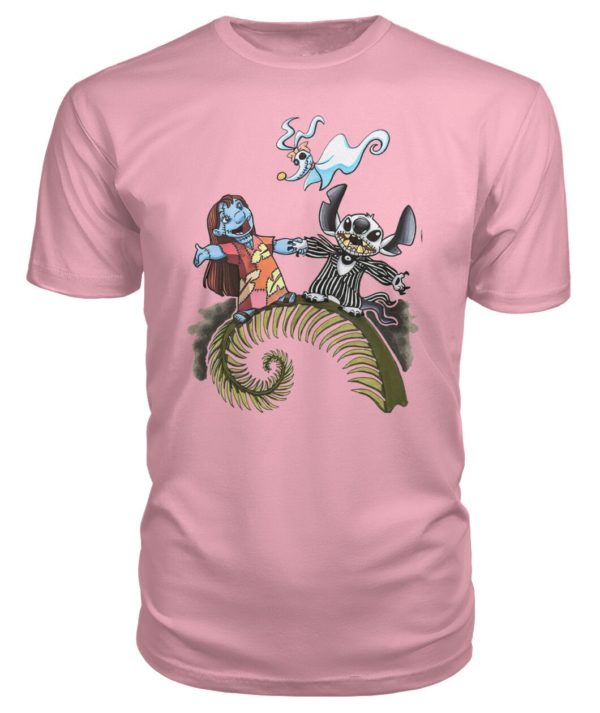 Lilo And Stitch As Jack And Sally Zero Shirt.