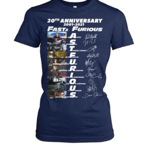 20th Anniversary 2001 2021 Fast & Furious Shirt image 20th Anniversary 2001 2021 Fast & Furious Shirt
