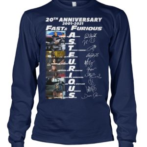 20th Anniversary 2001 2021 Fast & Furious Shirt image 20th Anniversary 2001 2021 Fast & Furious Shirt