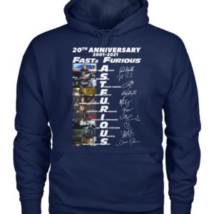 20th Anniversary 2001 2021 Fast & Furious Shirt image 20th Anniversary 2001 2021 Fast & Furious Shirt