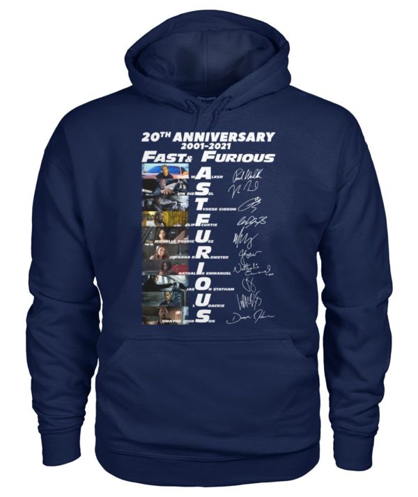 20th Anniversary 2001 2021 Fast & Furious Shirt