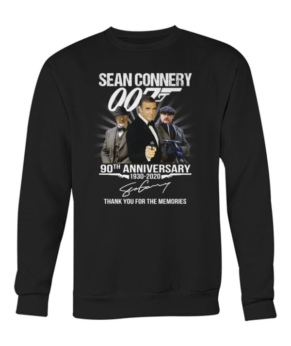 Sean Connery 007 90th Anniversary 1930 2020 Shirt.