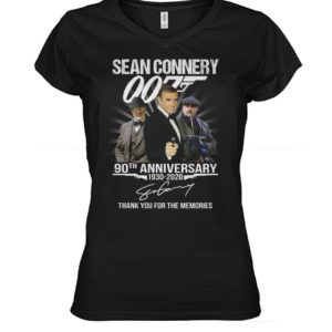 Sean Connery 007 90th Anniversary 1930 2020 Shirt.