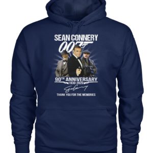 Sean Connery 007 90th Anniversary 1930 2020 Shirt.