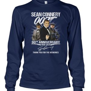 Sean Connery 007 90th Anniversary 1930 2020 Shirt.