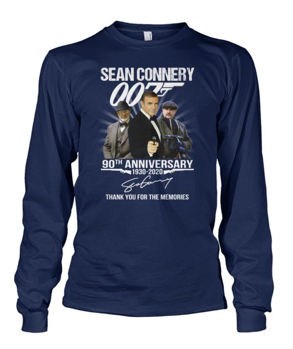Sean Connery 007 90th Anniversary 1930 2020 Shirt.