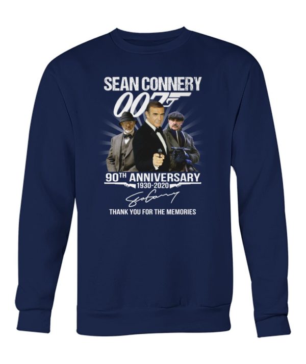 Sean Connery 007 90th Anniversary 1930 2020 Shirt.