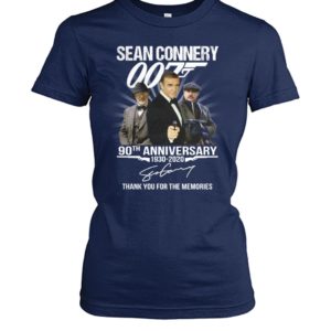 Sean Connery 007 90th Anniversary 1930 2020 Shirt.
