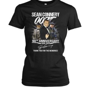 Sean Connery 007 90th Anniversary 1930 2020 Shirt.