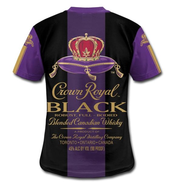 Crown Royal Black 3D All Over Print Shirt