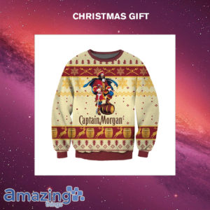 Captain Morgan 3D All Over Print Christmas Sweater