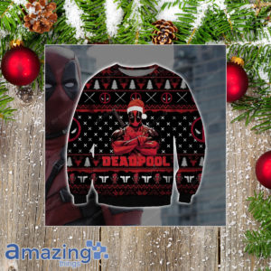 Deadpool 3D All Over Print Christmas Sweater