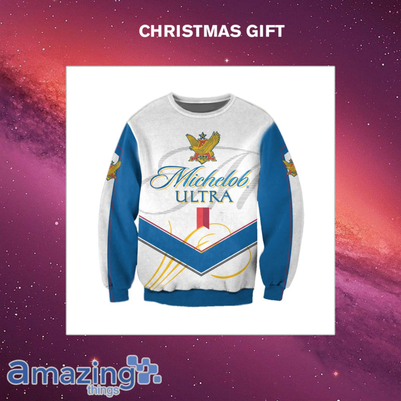 Michelob Ultra 3D All Over Print Sweatshirt