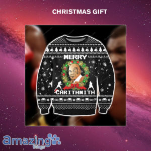 Mike Tyson Merry Chrithmith 3D Printed Christmas Sweatshirt