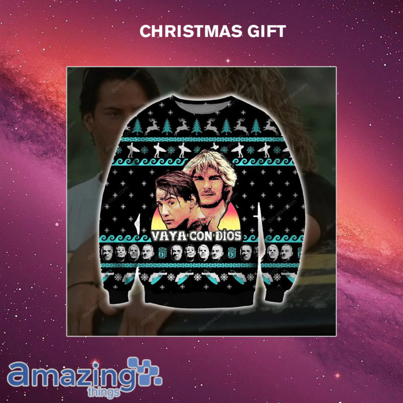 Point Break Vaya Con Dios 3D Christmas Sweatshirt