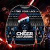 Star Wars I Find Your Lack Of Cheer Disturbing 3D Print Christmas Sweater