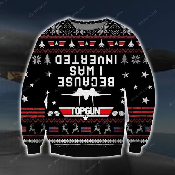 Because I Was Inverted 3D Print Christmas Sweater