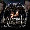 The X Files The Only Feds I Trust 3D All Over Print Sweatshirt