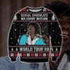 Sexual Chocolate Mr Randy Watson World Tour 88 3D Printed Christmas Sweatshirt